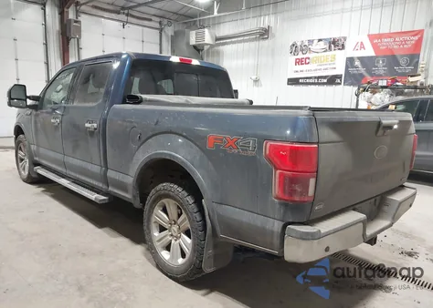 2018 Ford F-150 Lariat from USA, damaged, VIN 1FTFW1EG3JFD44697
